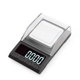 TopHomer High Precision Electronic Scale 50g/0.001g Professional Digital Milligram Kitchen Scales for Jewelry, Gold and Gemstones