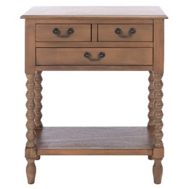 Safavieh Home Collection Athena Brown 3-Drawer Console Table
