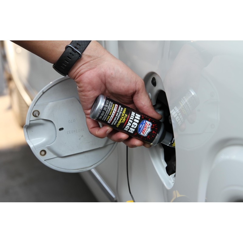 Lucas Oil 10977 High Mileage Fuel Treatment - 5.25 Ounce