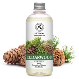Reed Diffuser Refill Cedarwood 17 Fl Oz (500ml) - Scented Diffuser with Natural Cedarwood Oil - Room Diffuser Refill - Room Freshener - Scented Diffusers - Home Fragrance