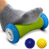 XN8 Sports Foot Massager with 2 Spiky Massage Balls, Feet