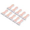 10Pcs 2 in 1 Kitchen Peeler Stainless Steel Potato Vegetable