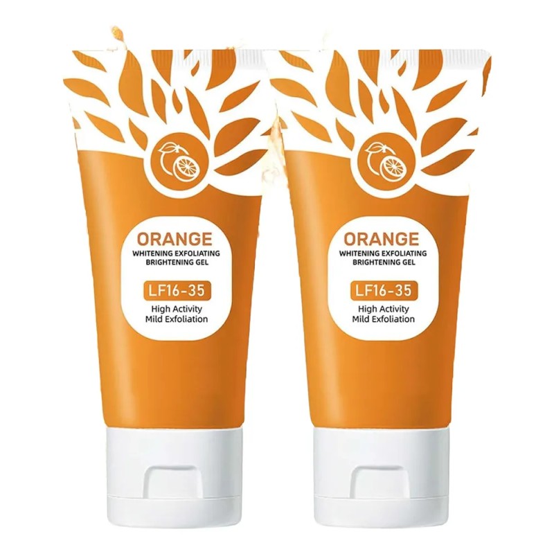 Gel Exfoliante Facial Y Corporal Con Enzimas De Naranja (2