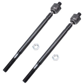 Detroit Axle - Front 2pc Tie Rods for 2004-2009 Nissan Quest, 2 Inner Tie Rod Ends 2005 2006 2007 2008 Replacement