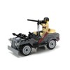 Battle Brick WW2 4 x 4 Utility Vehicle Custom Set