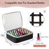 YOREPEK Extra Large Nail Polish Organizer Case Holds 96 to