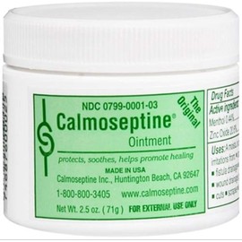 Calmoseptine Ointment - 2.5 Oz Jar Each (Pack of 3)