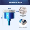 Dry Diamond Core Drill Bit Set,BRSCHNITT 2pcs 2 Inch (50mm)
