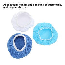 Polishing Bonnet Set, 150mm, Reusable, Non-deformation, Good Elasticity, 24 Packs, Polishing Bonnet Cover for Cars, Motorcycles, Boats