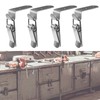 Tension Lock Box Closure, 90 Degree Coupling Bow Hook Closure,