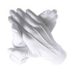 aoory 10 Pairs White Gloves for Formal Weddings Receptions Ceremonies