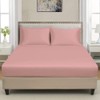 CHARKHAH Polycotton Fitted Sheet for Single Double King Super King