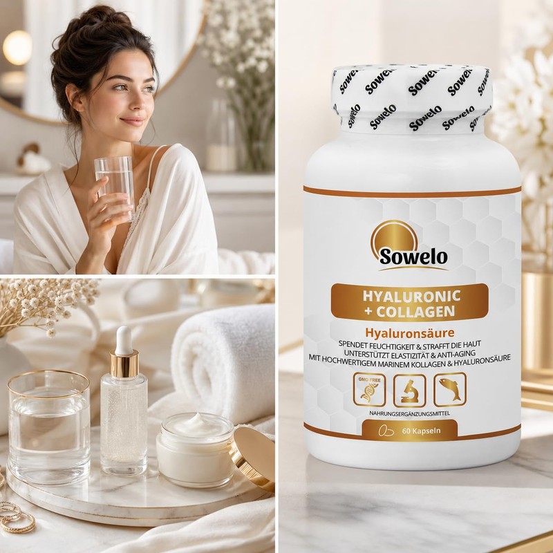 Hyaluron + Marine Collagen Naticol - 343 mg per capsule