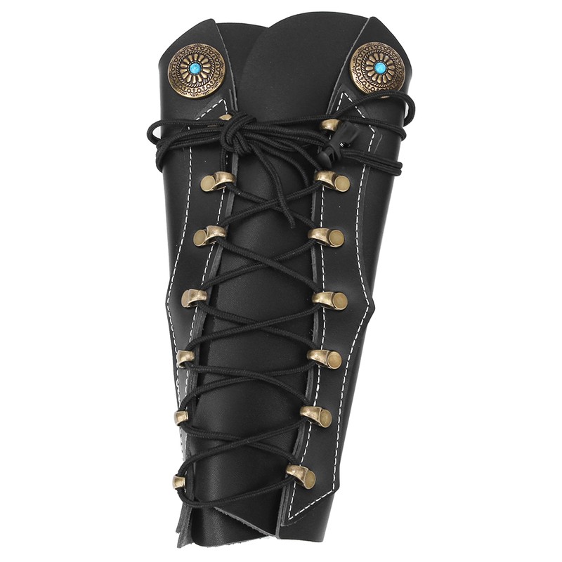 G63 Leather Archery Arm Protector Guard Armband for Shooting Hunting