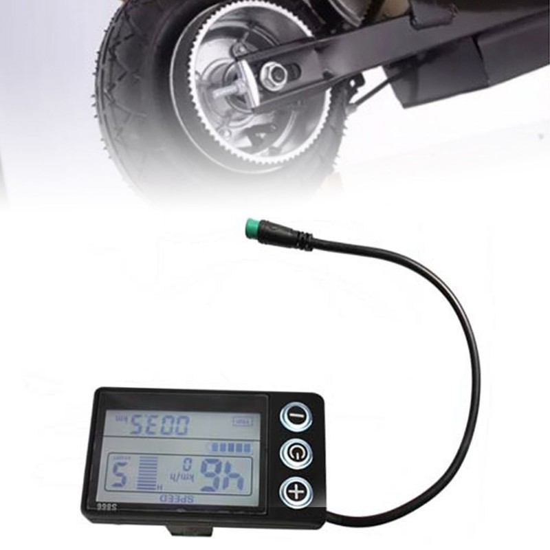Electric Scooter LCD Display Easy To Read Scooter Speed Meter