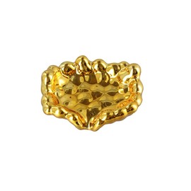 Vctitil Creative Soap Dish Soap Storage Rack Soap Tray Soap Holder Soap Box Self Draining Non-Slip Soap Holder Bathroom Accessories(Gold)