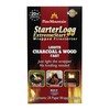 Pine Mountain ExtremeStart Wrapped Fire Starters, 24 Starts Firestarter Wood Fire Log for Campfire, Fireplace, Wood Stove, Fire Pit, Indoor and Outdoor Use