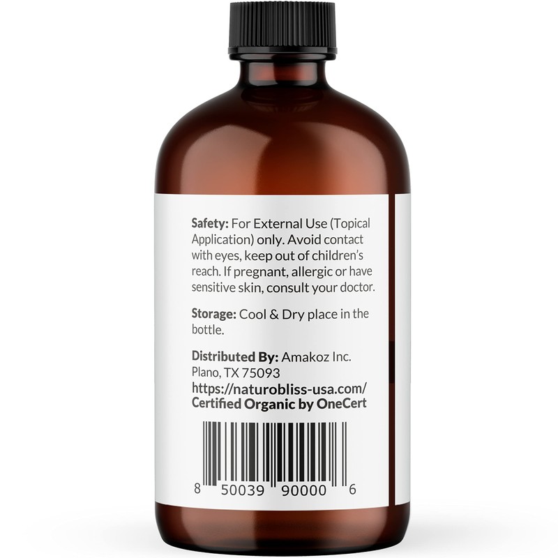 NaturoBliss Organic Lavender Essential Oil, 100% Pure Therapeutic Grade, Premium