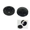STOBOK 6pcs Garbage Disposal Guard Black Waste Food Disposer Replacement
