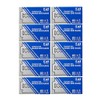 50 Stainless Steel Double Edge Safety Razor Blades from Kai