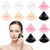 Pack of 12 Triangle Makeup Powder Puff Face Sponge Powder
