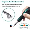 Magnetic 61 in 1 Ratcheting Screwdriver Set