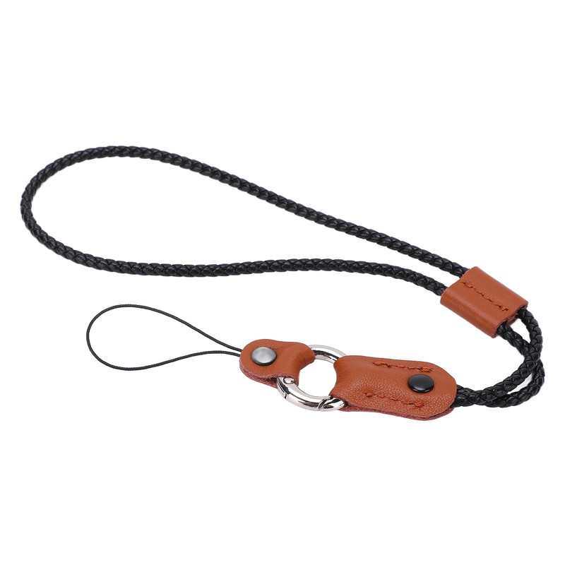 Phone Lanyard Microfiber Exquisite Texture Soft Wearproof High Toughness Durable