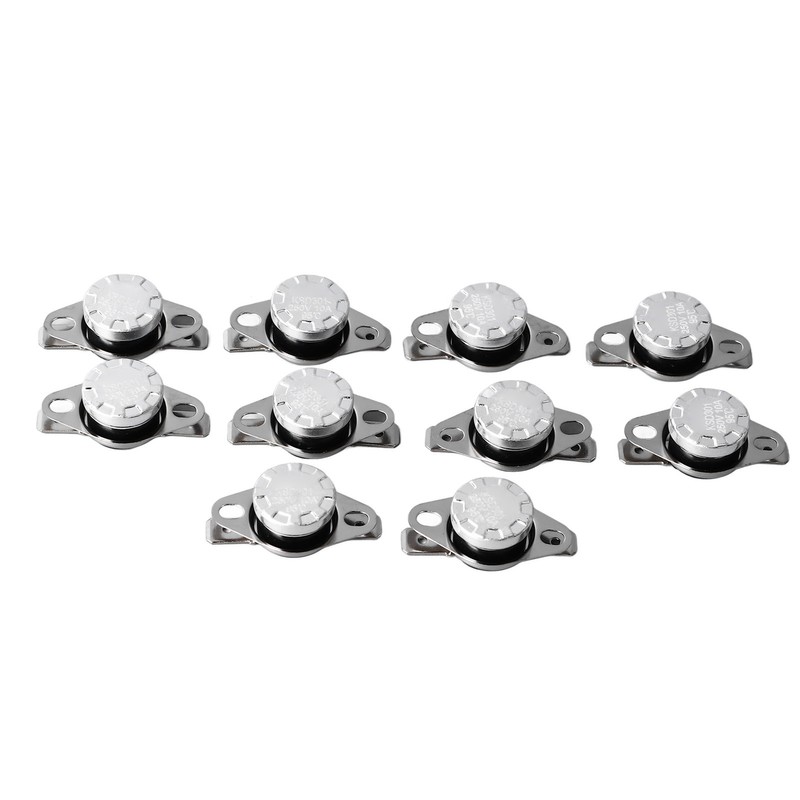 10Pcs Thermal Control Switch Quick Response High Accuracy Control 95℃