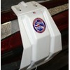 VITAVELAAA AKUA Bass Boat Fender - White Plastic - Boat