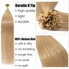 Elailite Real Hair Bonding Extensions, 1 g/strand, 50 cm, #27