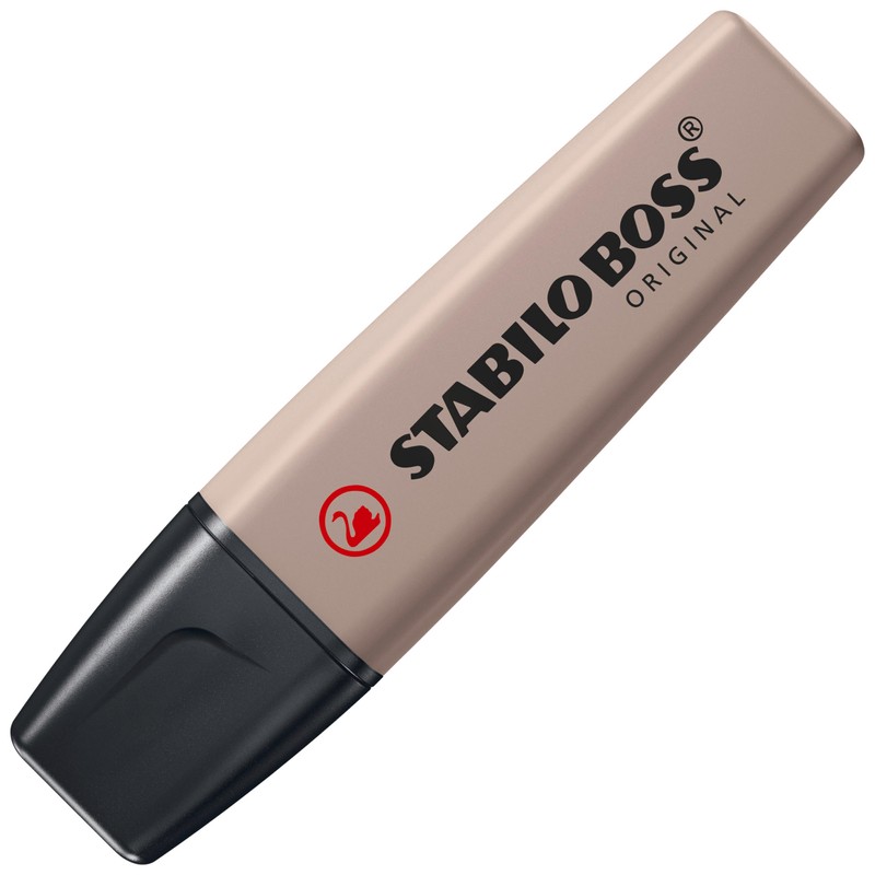 Highlighter - STABILO BOSS ORIGINAL NatureCOLORS - Pack of 6