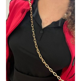 Box Purse Chain Crossbody Shoulder Strap (9mm) Replacement - (48" / 120cm)