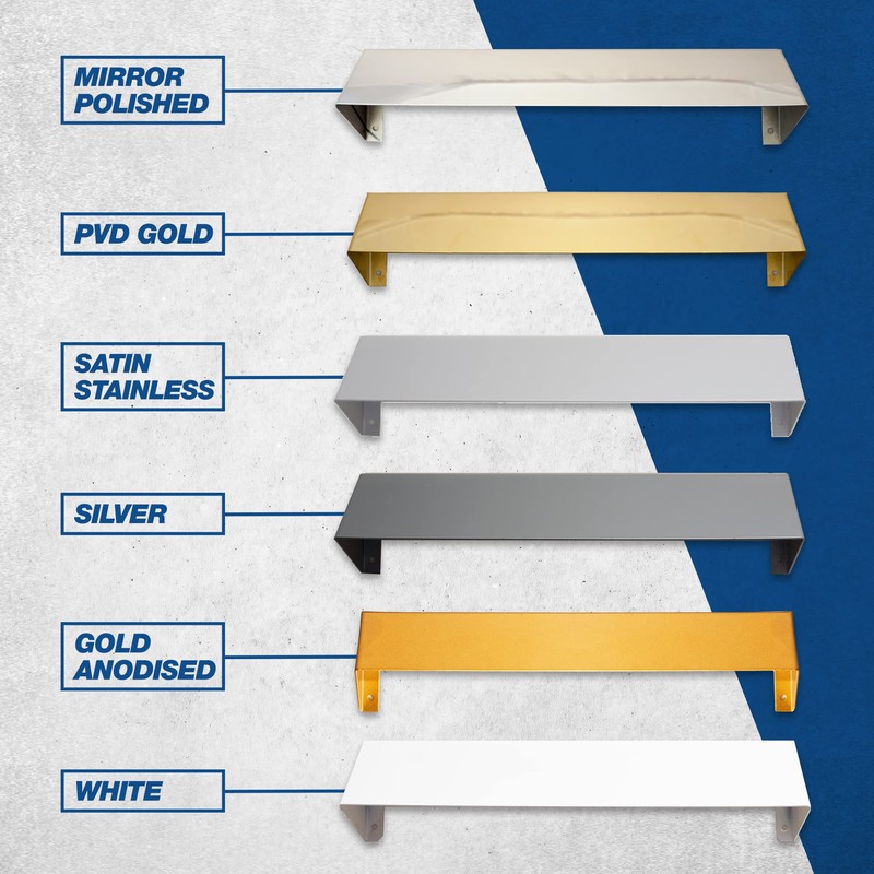 UAP Stainless Steel Hidden Fix Letterplate Restrictor Shrouds - Letterbox