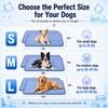 2 Pack Dog Cooling Mats 44" x 28", Q-Max 0.5+