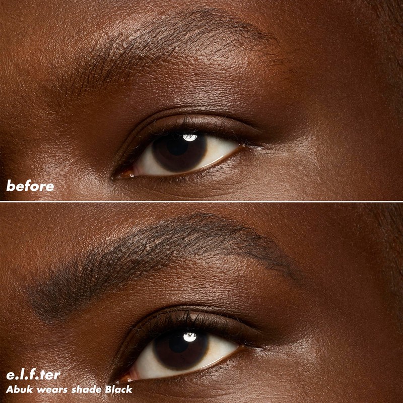 e.l.f. Micro-Fine Brow Pencil, Waterproof Brow Color & Spoolie For