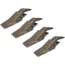 Quality Aftermarket 4 Backhoe, Excavator Shank, Tooth & Pin Assemblies, 3/4" Lip - 2740-MW-23, 230SP