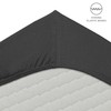 King size Fitted Sheet for Size 150x190 cm in Dark