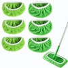 HOIRIX Mop Pads,Reusable Mop Head Replacement,Wet and Dry Flat Mop