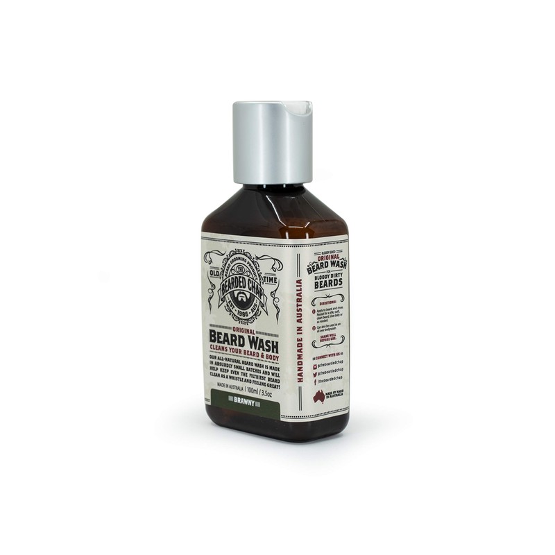 The Bearded Chap Original Brawny Beard Wash, 100 milliliters