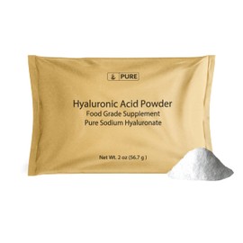 Pure Original Ingredients Hyaluronic Acid (2oz) Water Soluble, Fine Powder