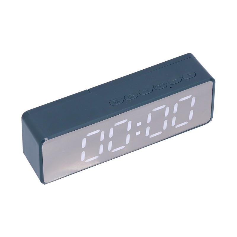 EG-010 Bluetooth Clock Speaker with LED Mirror Portable Drop Proof