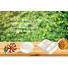 Be4Ever Sugarcane Bagasse 5 Compartment Plates Rigid & Durable Divided
