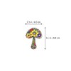 2 Sets Cute Mushroom Fridge Magnets Decorative Kitchen Magnets for