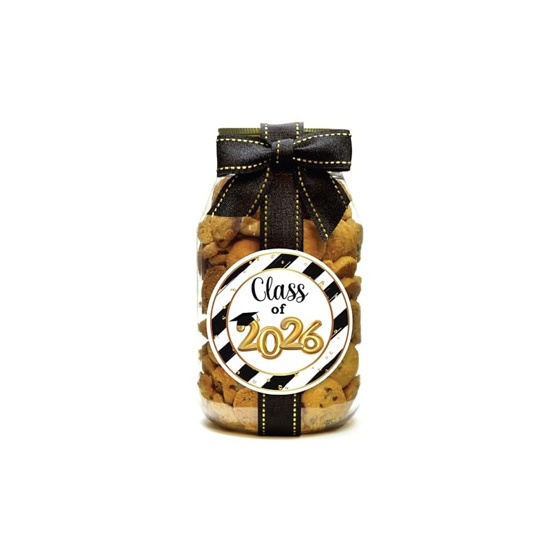 Nam's Bits Chocolate Chip Cookies - Graduation Congratulations Quart Jar