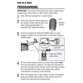 GS 2 For Universal MC100-P2 Liftmaster Chamberlain Craftsman Genie Multicode Linear