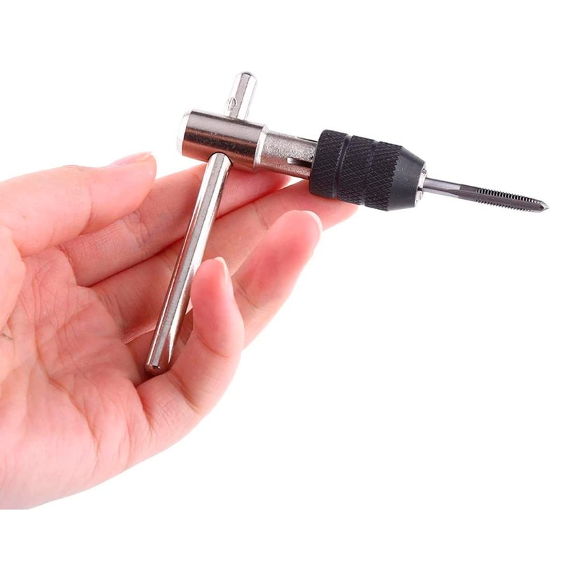 Kit Broca Machuelo Estandar Roscador 1/4-1/2 Pulgada 6 Pzs
