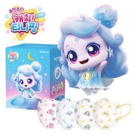 Catchi Tinyping 캐치티니핑 시즌5 유아 어린이 마스크 20매 Catch Teenieping Season 5 Baby Children's Mask 20 Sheets