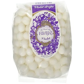 Violet Abbaye De Flavigny Anise Drops All Natural Bulk 8.8 Oz Bag (2 PACK)