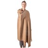 Om Shanti Crafts Meditation or Prayer Shawl or Plain Blanket,