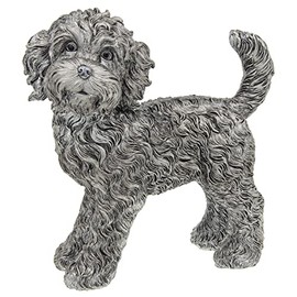 Shudehill Giftware Silver Cockapoo Standing Large